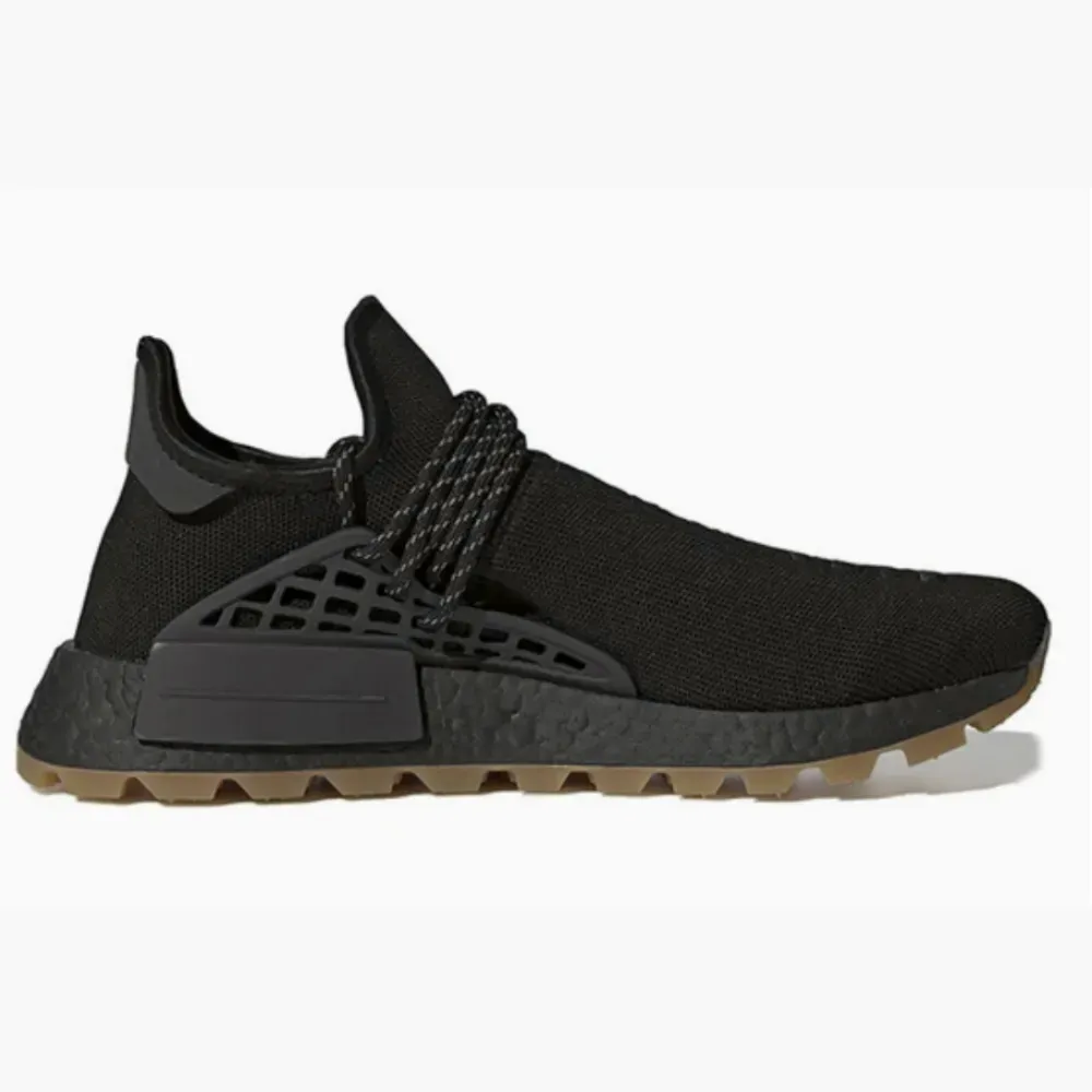 Pharrell Williams x adidas NMD Hu Trail Core Black Utility Black