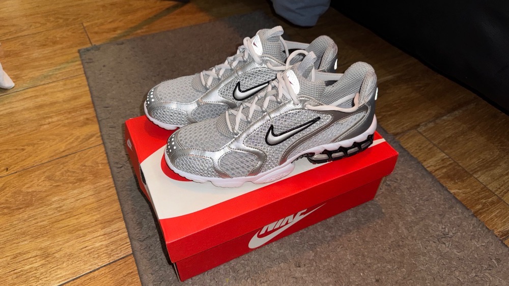 Nike Air Zoom Spiridon Cage 2 Metallic Silver