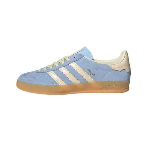 adidas Gazelle Indoor Glow Blue Crystal Sand Orange Tint
