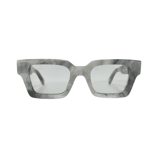 Óculos Off-White Catalina Rectangular Frame Light Grey White