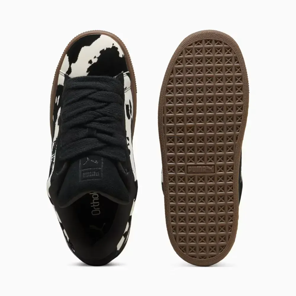Puma Suede XL Wild Instinct Black Warm White - Droper