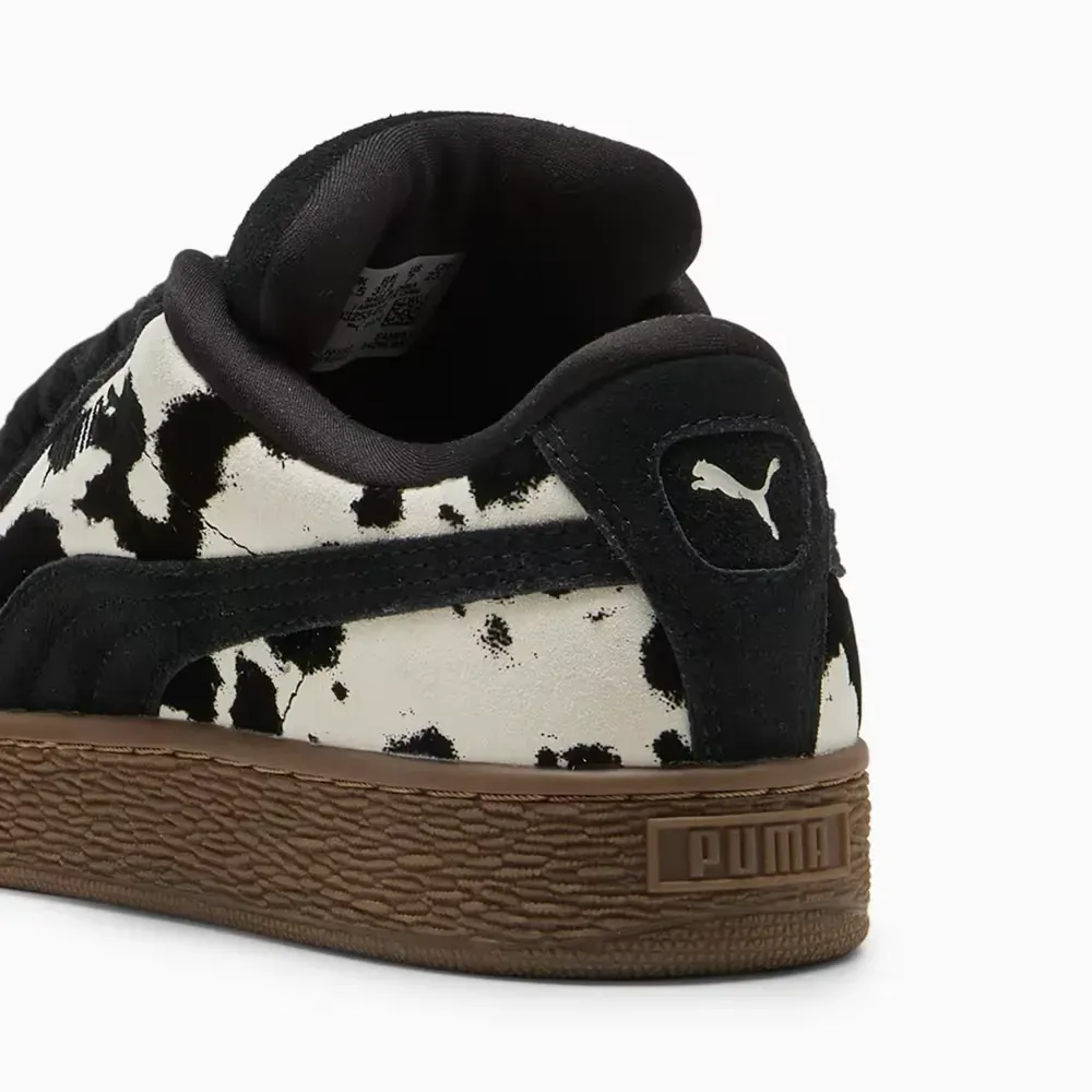 イム Puma Suede XL Wild Instinct Black Warm White - Droper