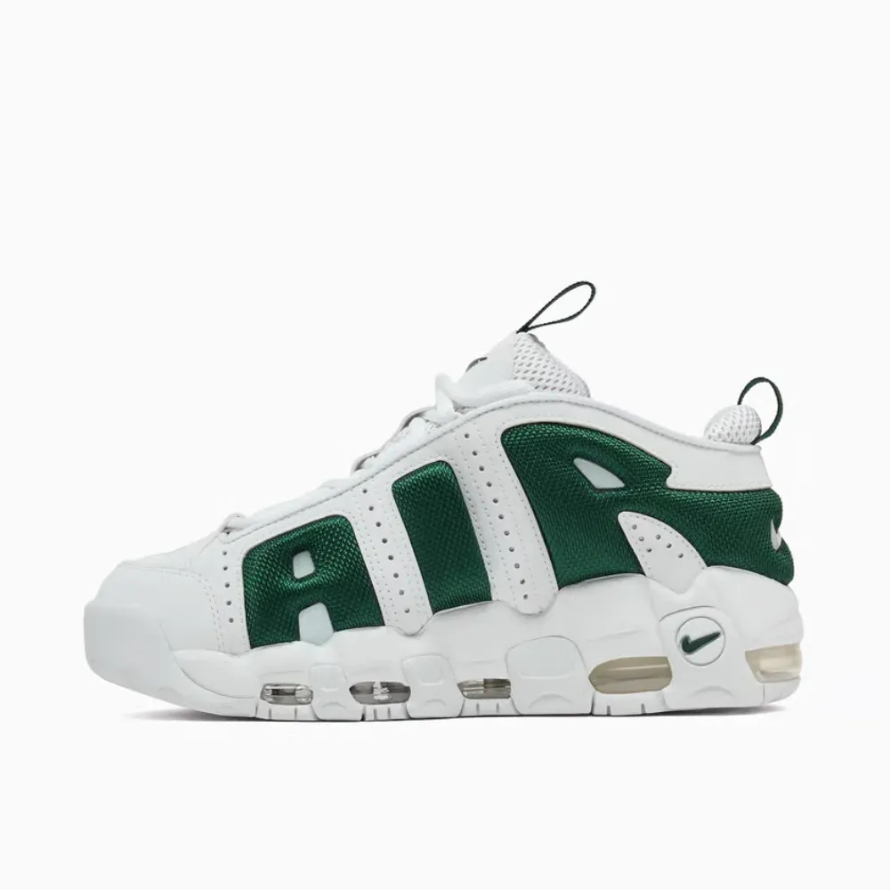 ナイキ NIKE モア アップテンポ LOW ホワイトx グリーン 29cm Nike Air More Uptempo Low White Green - Droper