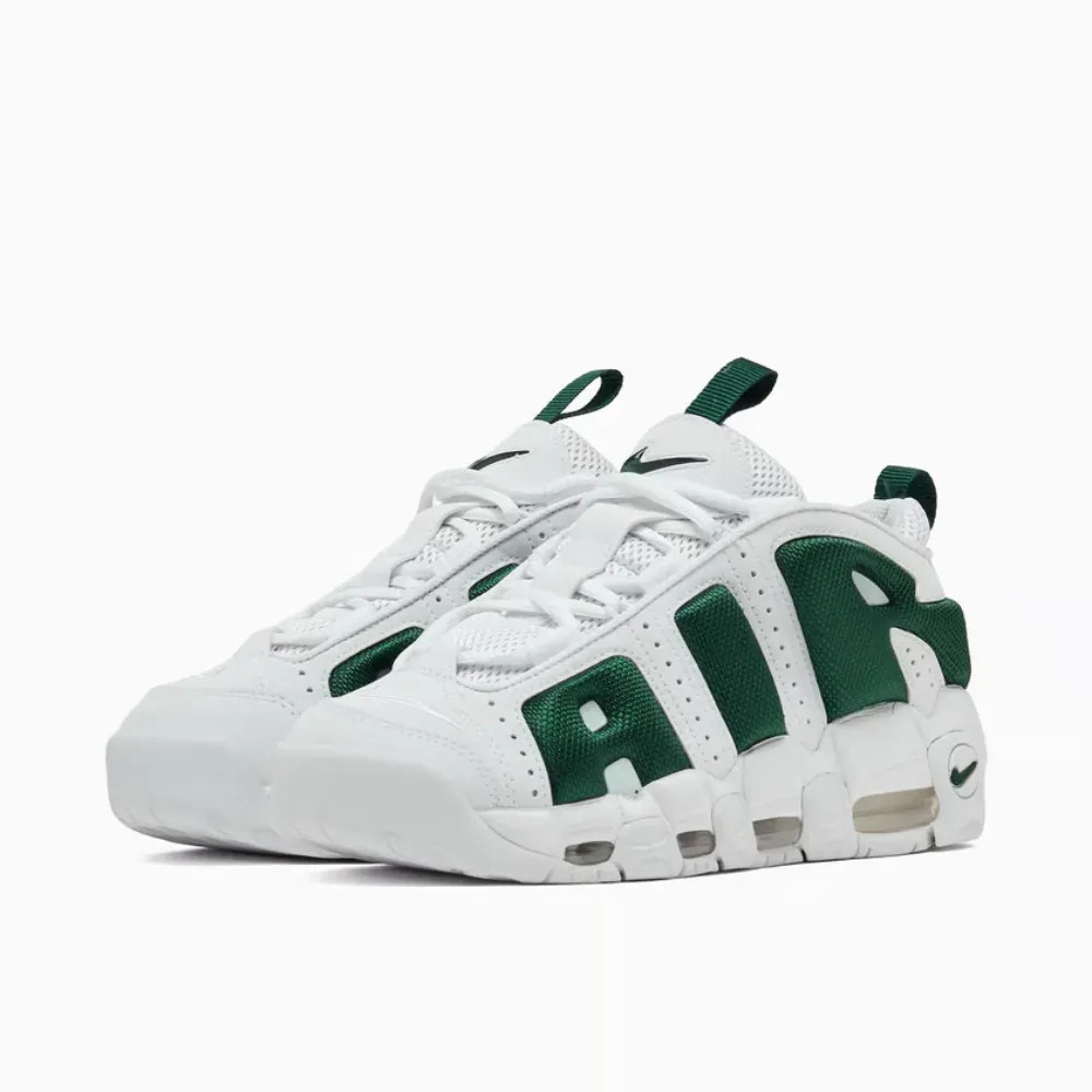 Nike Air More Uptempo Low White Green