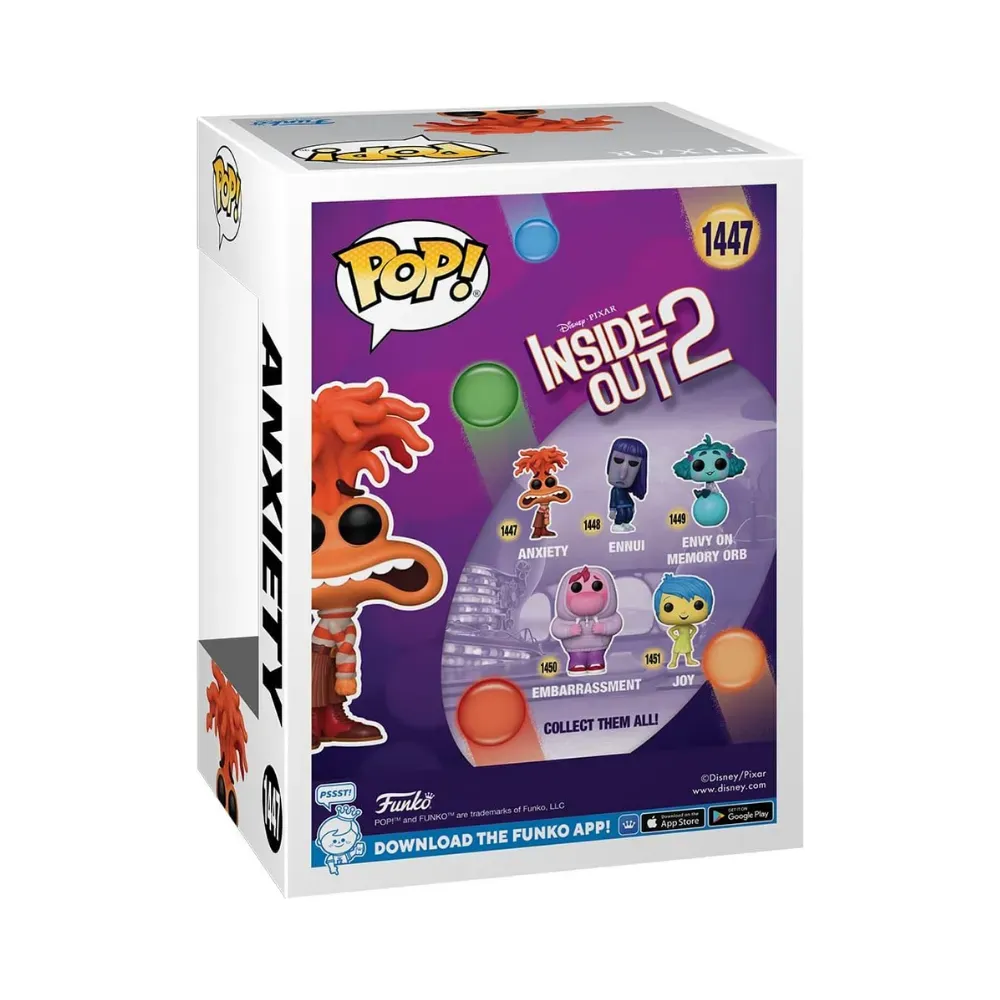 Funko Pop! Disney Inside Out 2 Anxiety #1447 - Droper