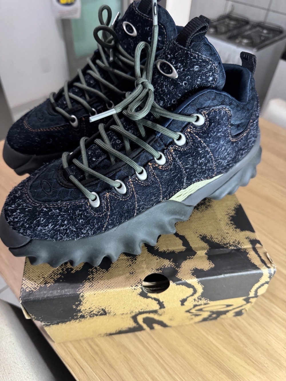 Oakley Factory Team Nubuck Edge Boot Black Ink