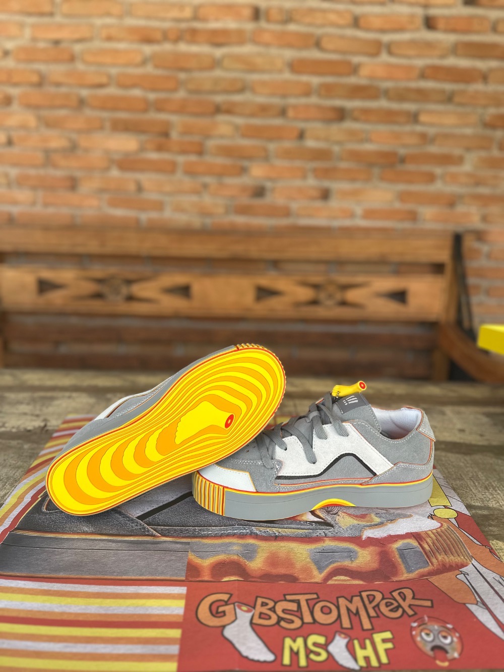 MSCHF Gobstomper Graylag Goose Edition