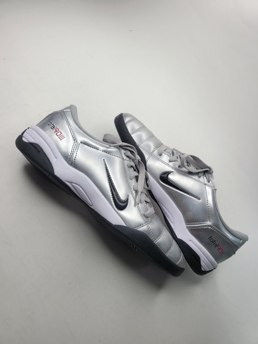 Nike Total 90 Metallic Silver Black — 42, Usado