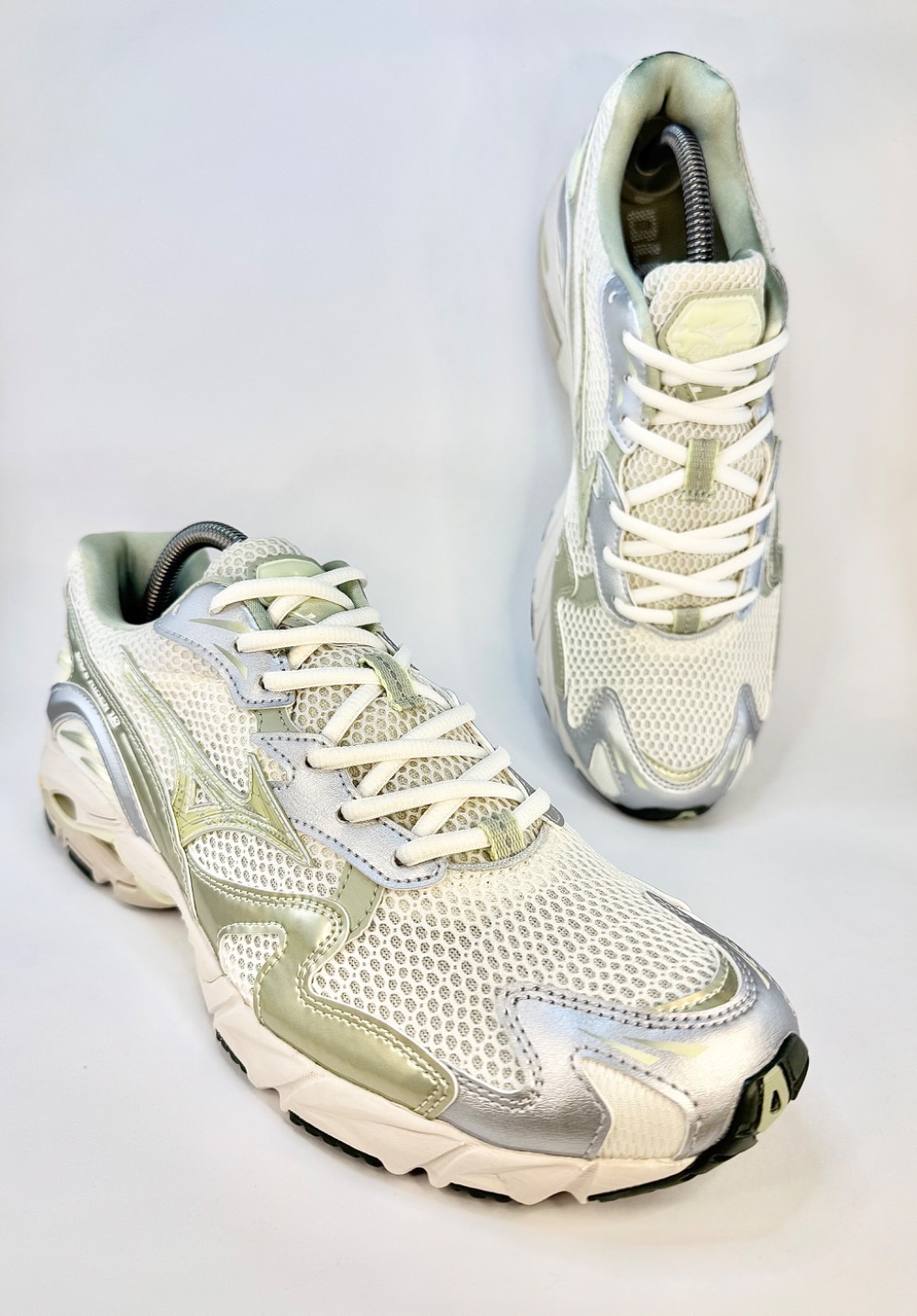 Mizuno Wave Rider 10 White Jade Green