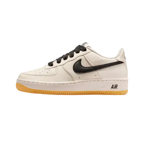 Nike Air Force 1 Low GS LV8 Soft Pearl Gum Black
