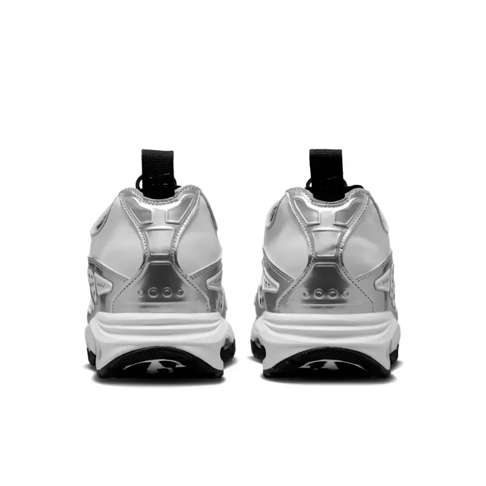 靴 Nike Air Max Sunder llic Silver Nike Air Max Sunder SE White Metallic Silver - Droper