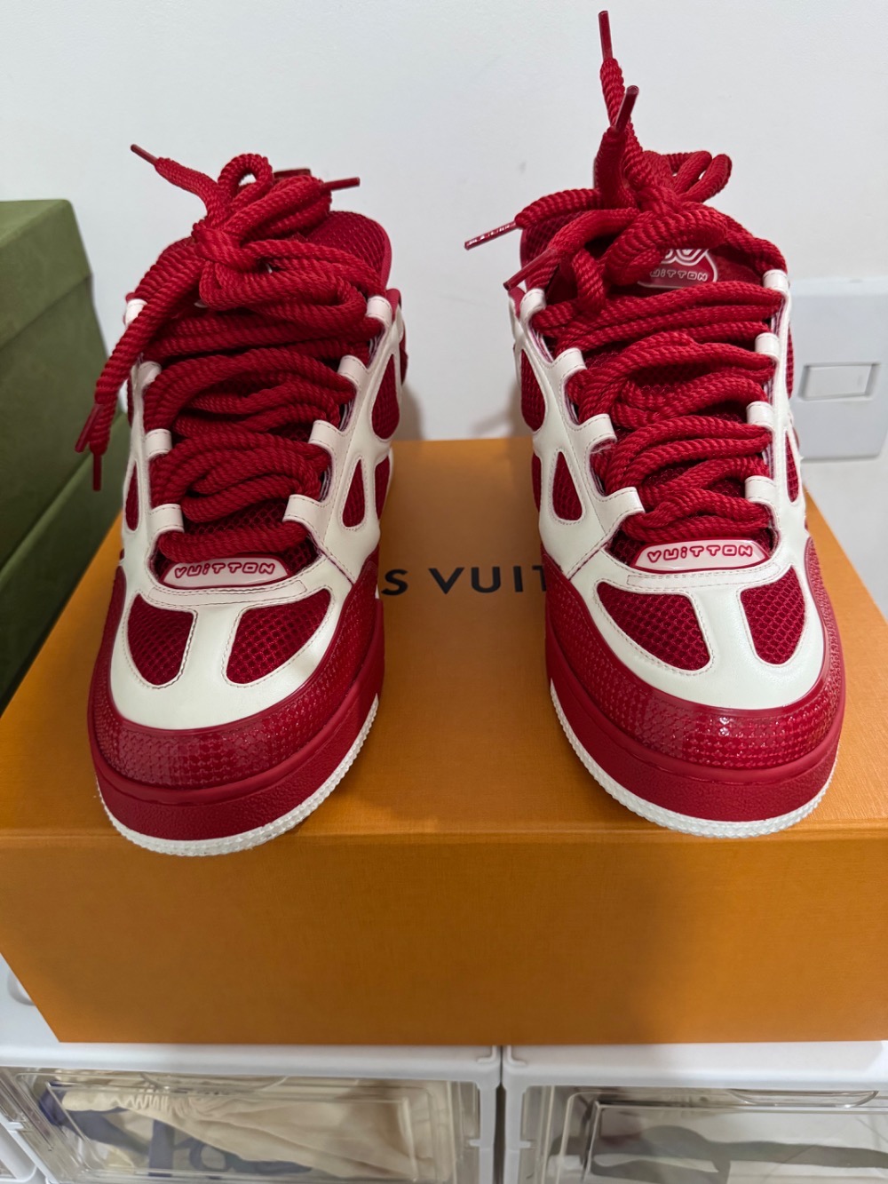 Louis Vuitton LV Skate Red White