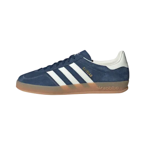 adidas Gazelle Indoor Night Indigo Off White Gold Metallic