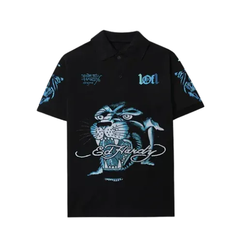 Ed Hardy x Exclusiviist 1of1 Camisa Fearless Panther