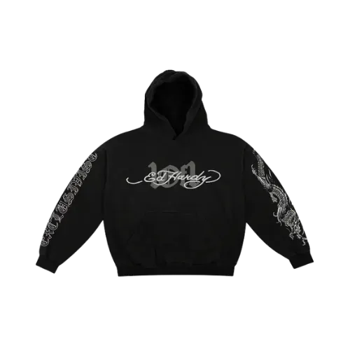 Ed Hardy x Exclusiviist 1of1 Moletom Fearless Panther - Droper