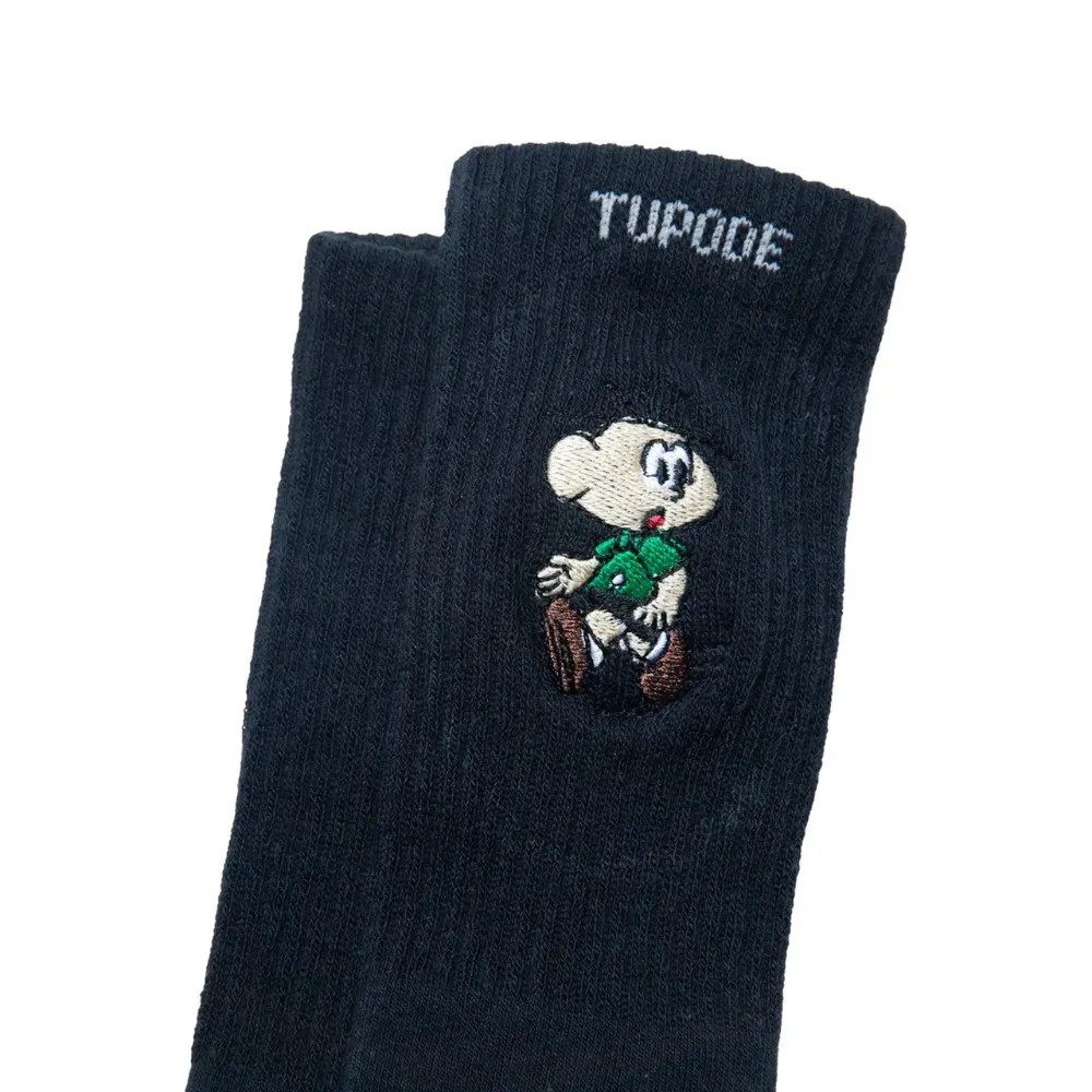 Imagem Turma da Mônica x TUPODE Meia Cebolinha Old Pleto