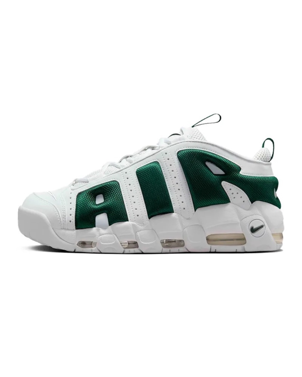 Nike Air More Uptempo Low White Green