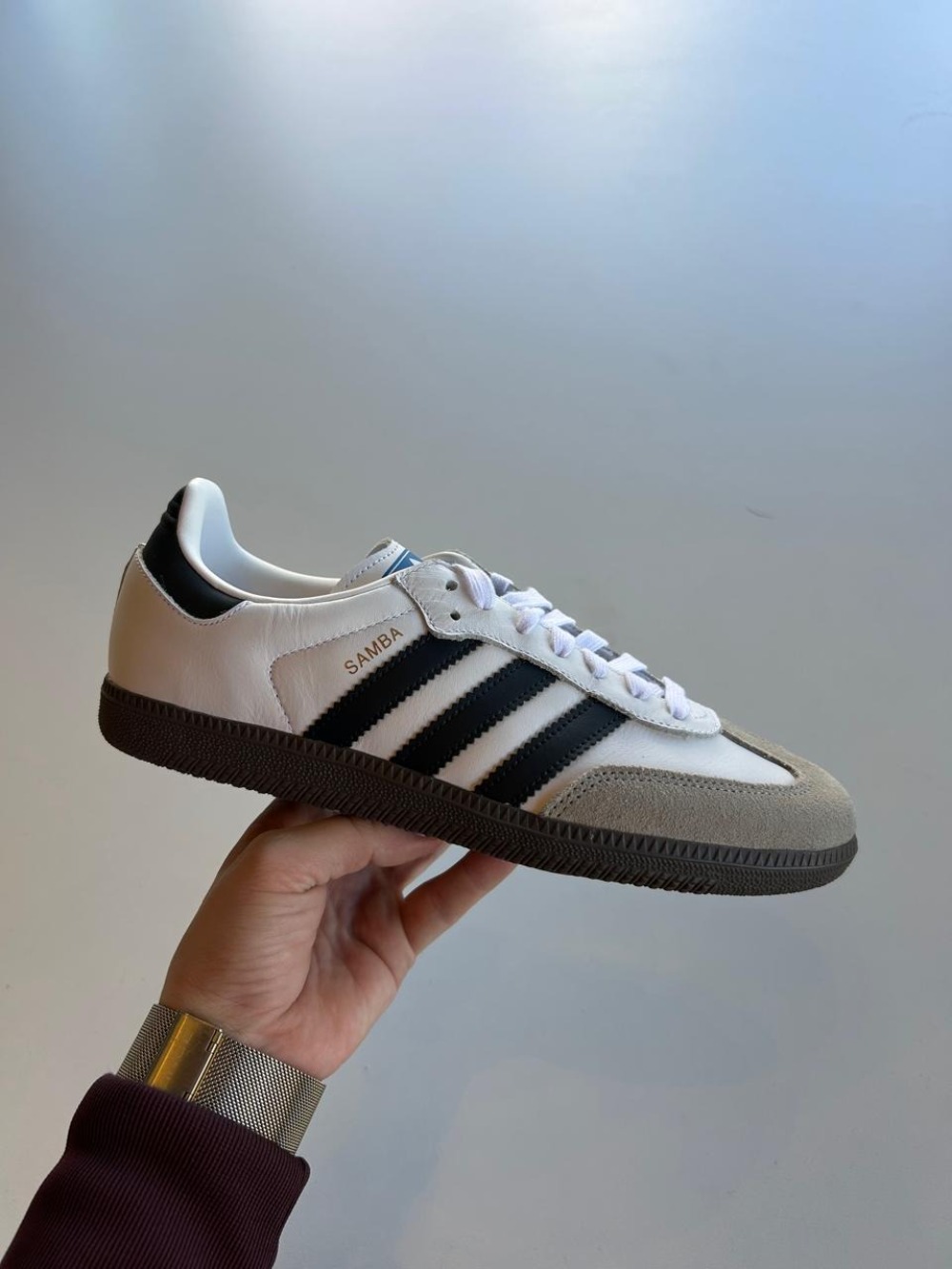 adidas Samba ADV Cloud White Gum — 35, Novo