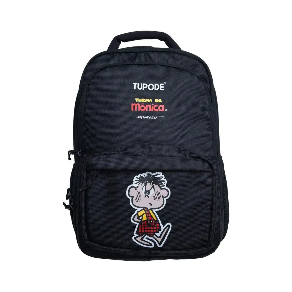 Imagem Turma da Mônica x TUPODE Mochila Cascão Old Jeans Preto