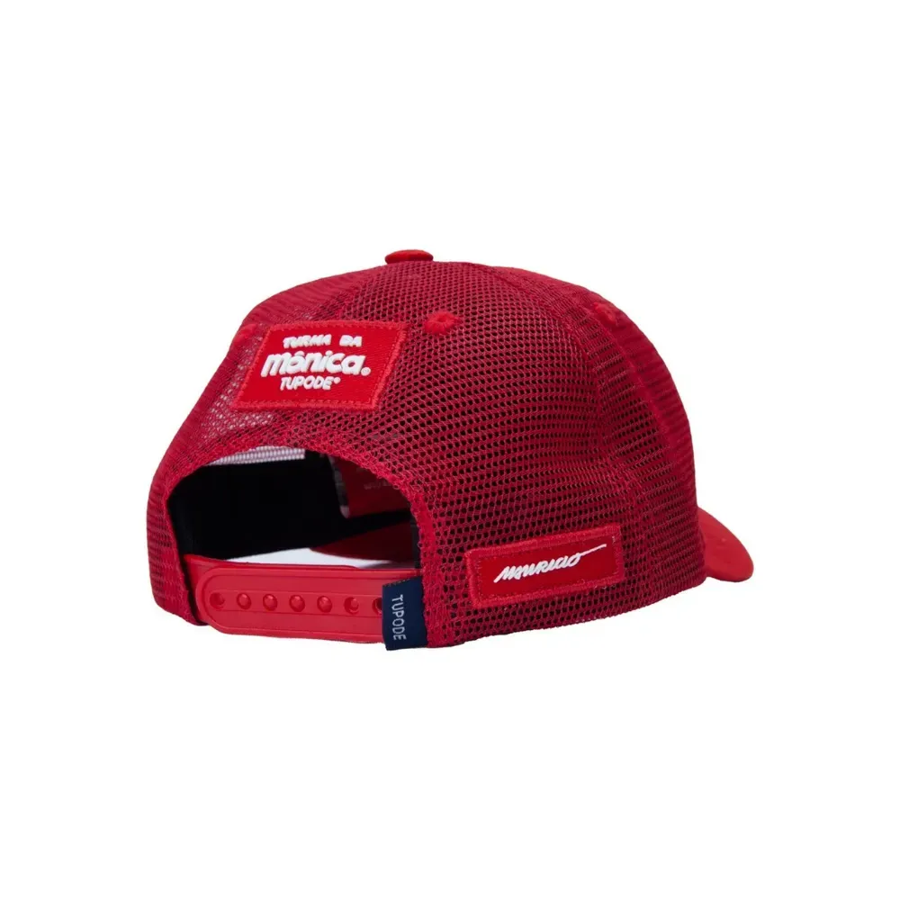 Imagem Turma da Mônica x TUPODE Boné Trucker Monica Sansk8 Vermelho