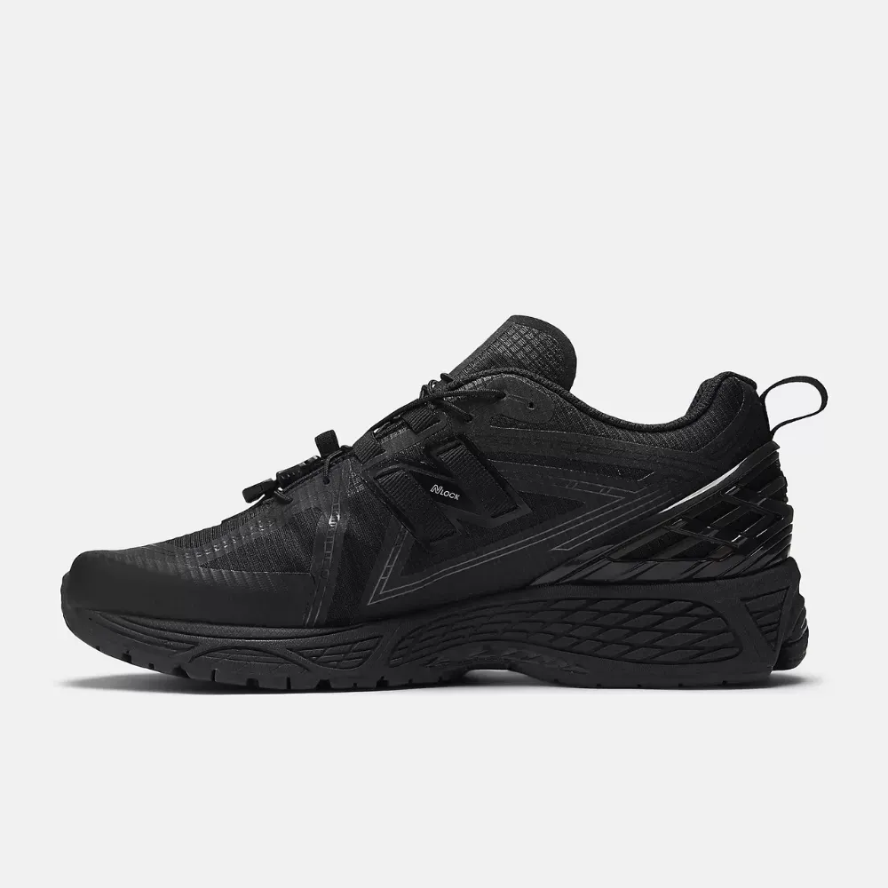 New Balance 1906R Black Dark Silver Metallic Cement - Droper