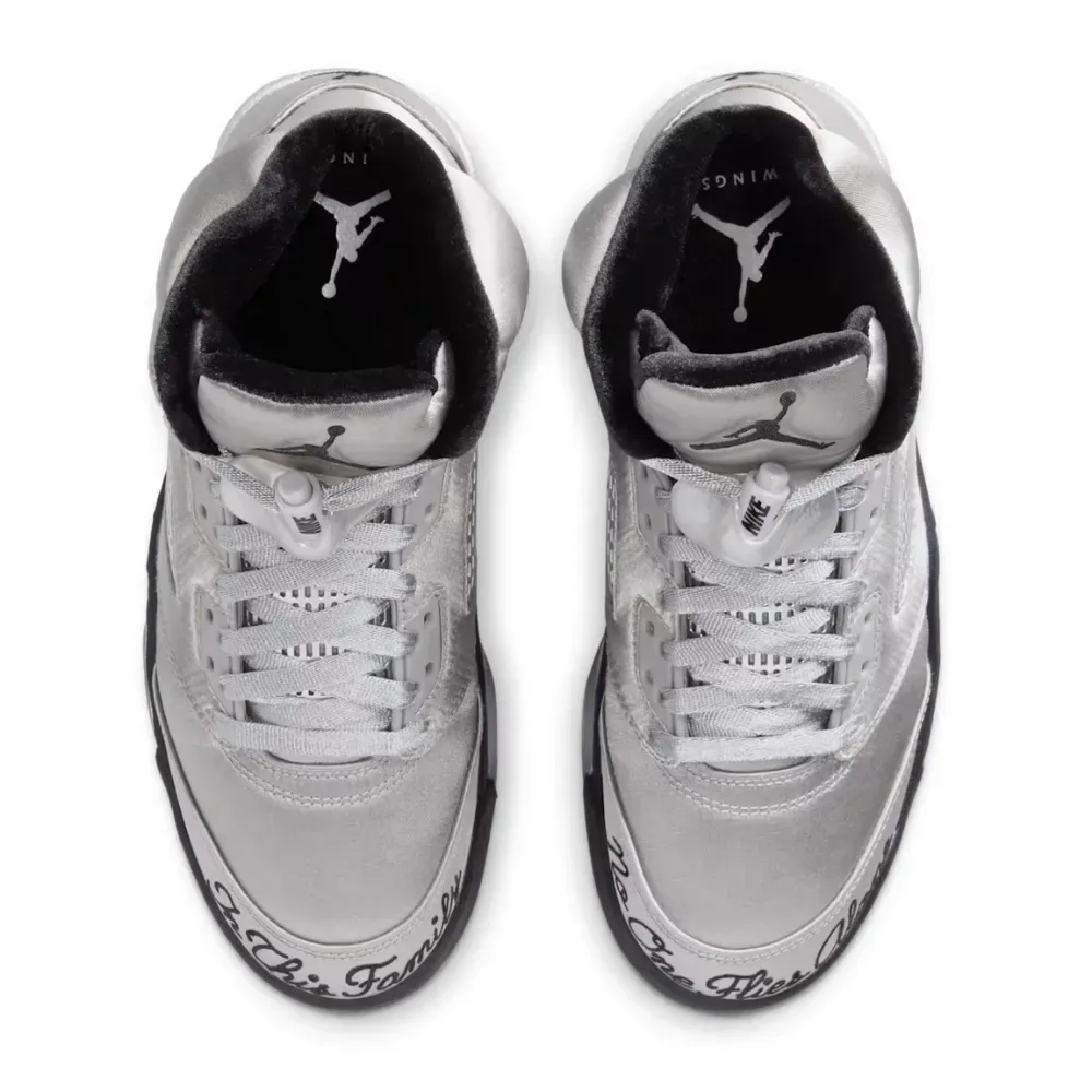 Imagem Air Jordan 5 Wings Medium Grey Metallic Silver
