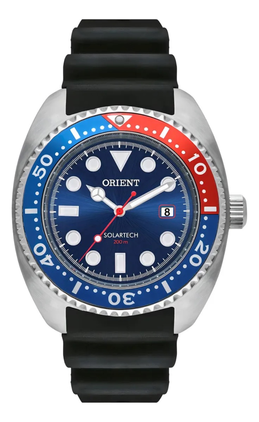 Relógio Orient Masculino Solar Solartech Aço Pepsi