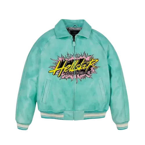 Hellstar x Avirex Jaqueta Turquoise - Droper
