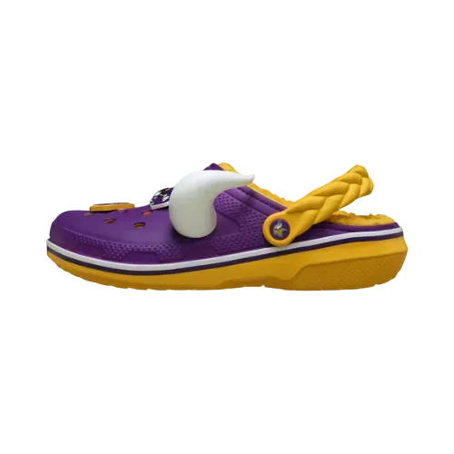 NFL x Crocs Classic Lined Clog Minnesota Vikings