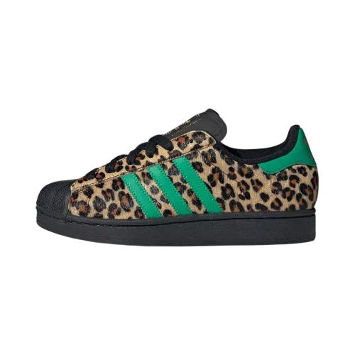 adidas Superstar II Core Black Court Green Gold Metallic