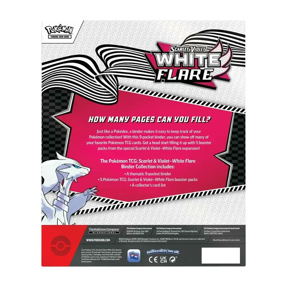 Binder Collection Pokémon Scarlet & Violet-White Flare - Droper