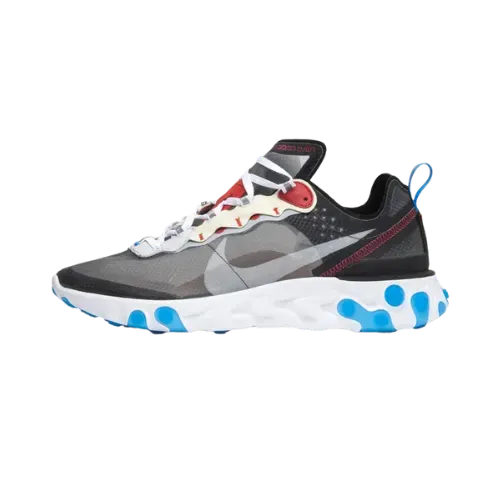 Nike React Element 87 Dark Grey Photo Blue