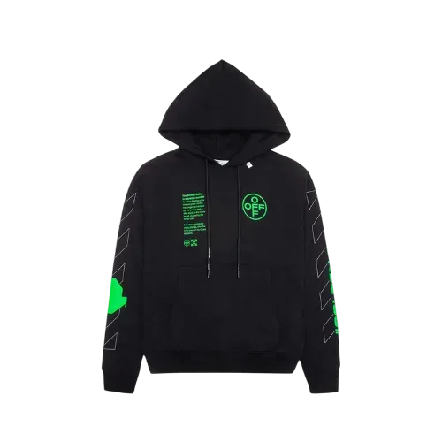 Moletom Off-White Arch Shapes Slim Black