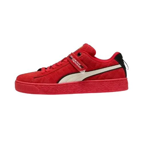 Scuderia Ferrari x Puma Suede XL Hero Rosso Corsa Warm White