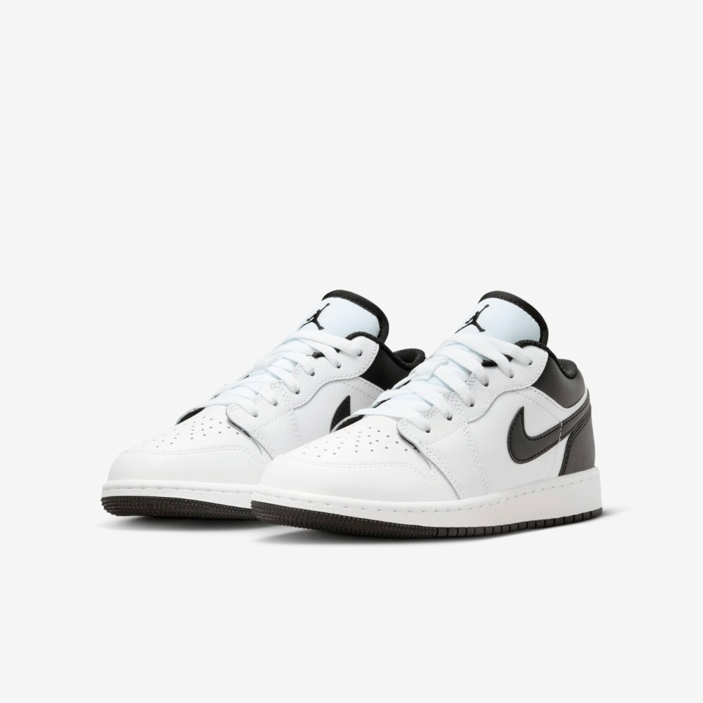 Air Jordan 1 Low GS White Black — 34 / 37 / 38, Novo