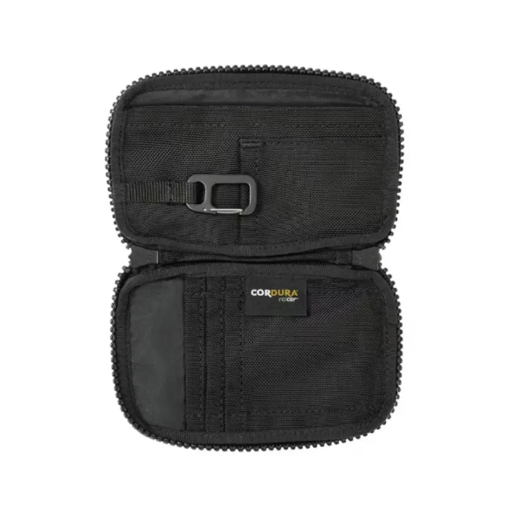 Carteira Palace Cordura RS Coin Black Graphite - Droper