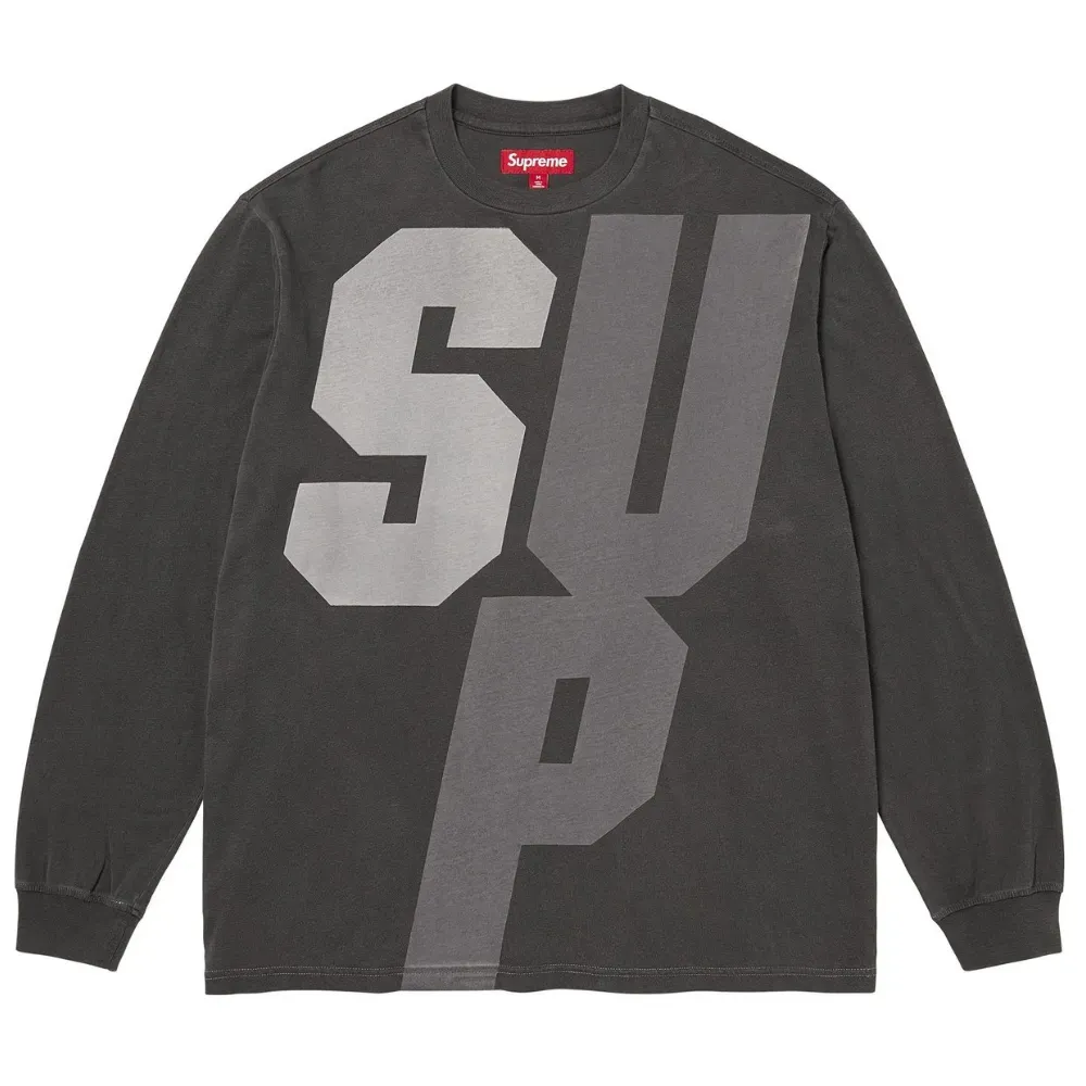 Camiseta Supreme Manga Longa Reflective Black - Droper