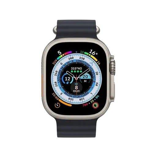 Relógio Apple Watch Ultra 2 49mm Natural Titanium A2986-2023