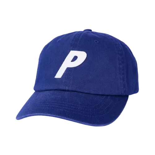 帽子 26ss PALACE leather P 6-PANEL navy 20250826203553919-308.webp