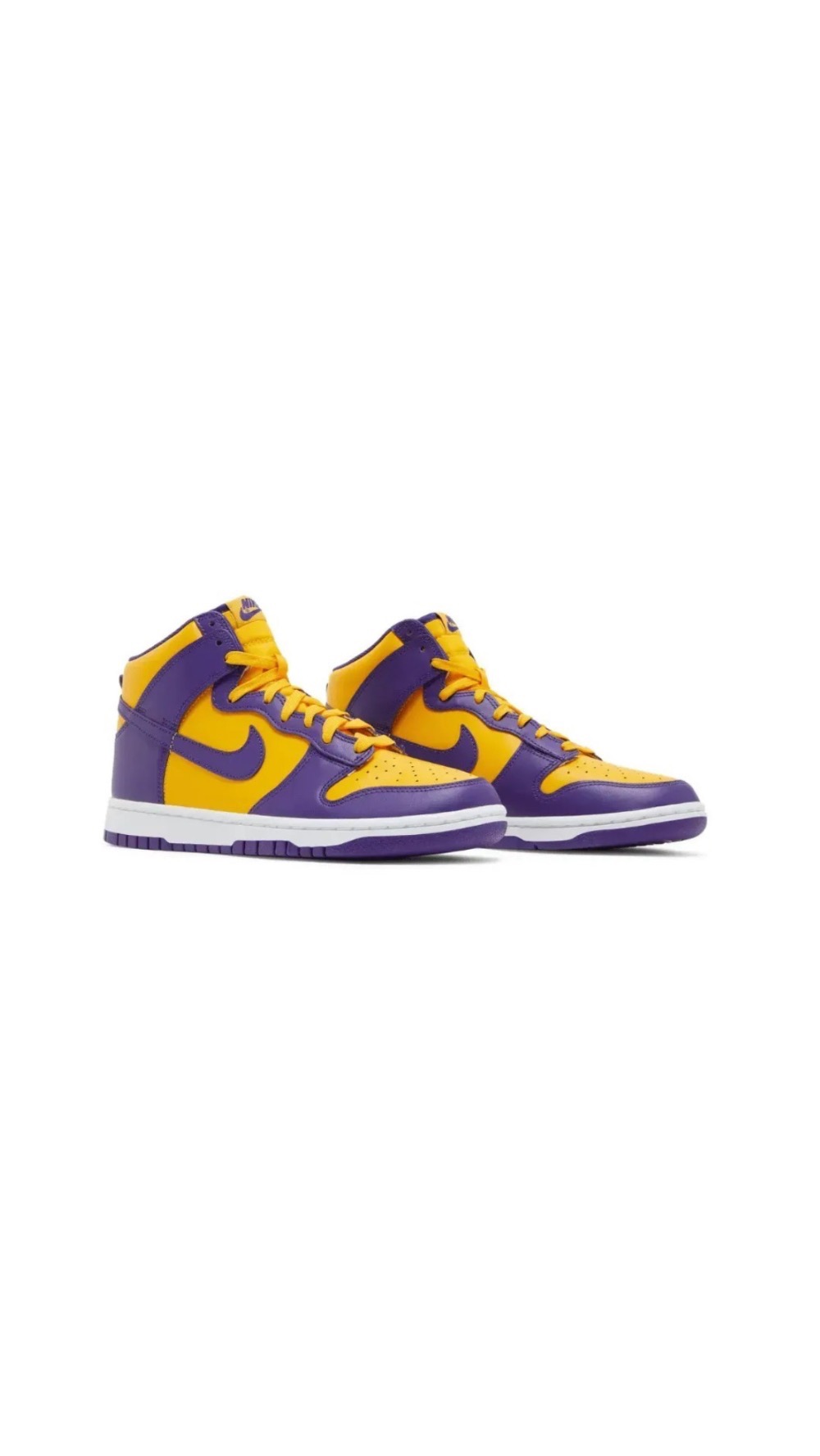 Nike Dunk High Lakers — 39 / 40 / 41 / 42 / 43, Novo
