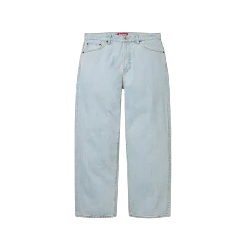 Calça Supreme Baggy Jeans Light Blue FW25-W1 - Droper
