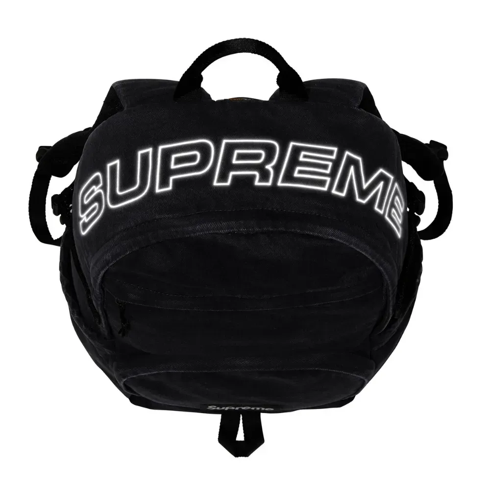 Mochila Supreme Denim Black FW25-W1 - Droper
