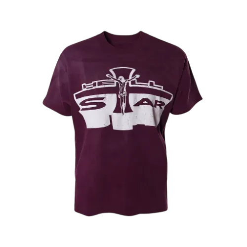 Camiseta Hellstar Jesus Brown