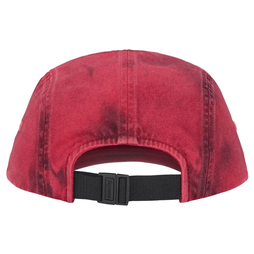 Boné Supreme Overdyed Camp Red FW25-W1 - Droper