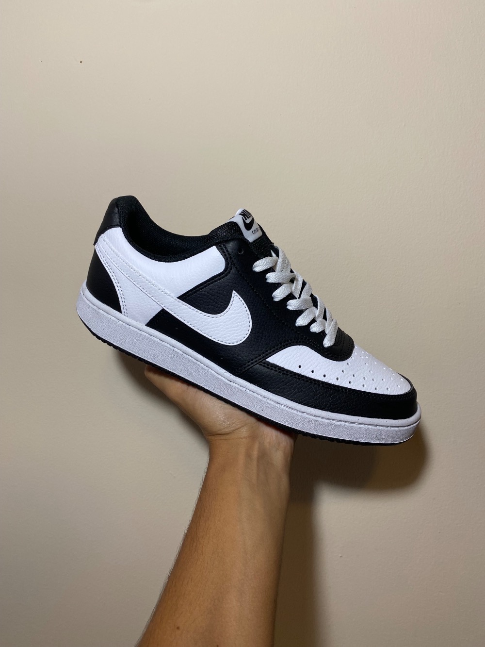 Nike Court Vision Low Next Nature Black White
