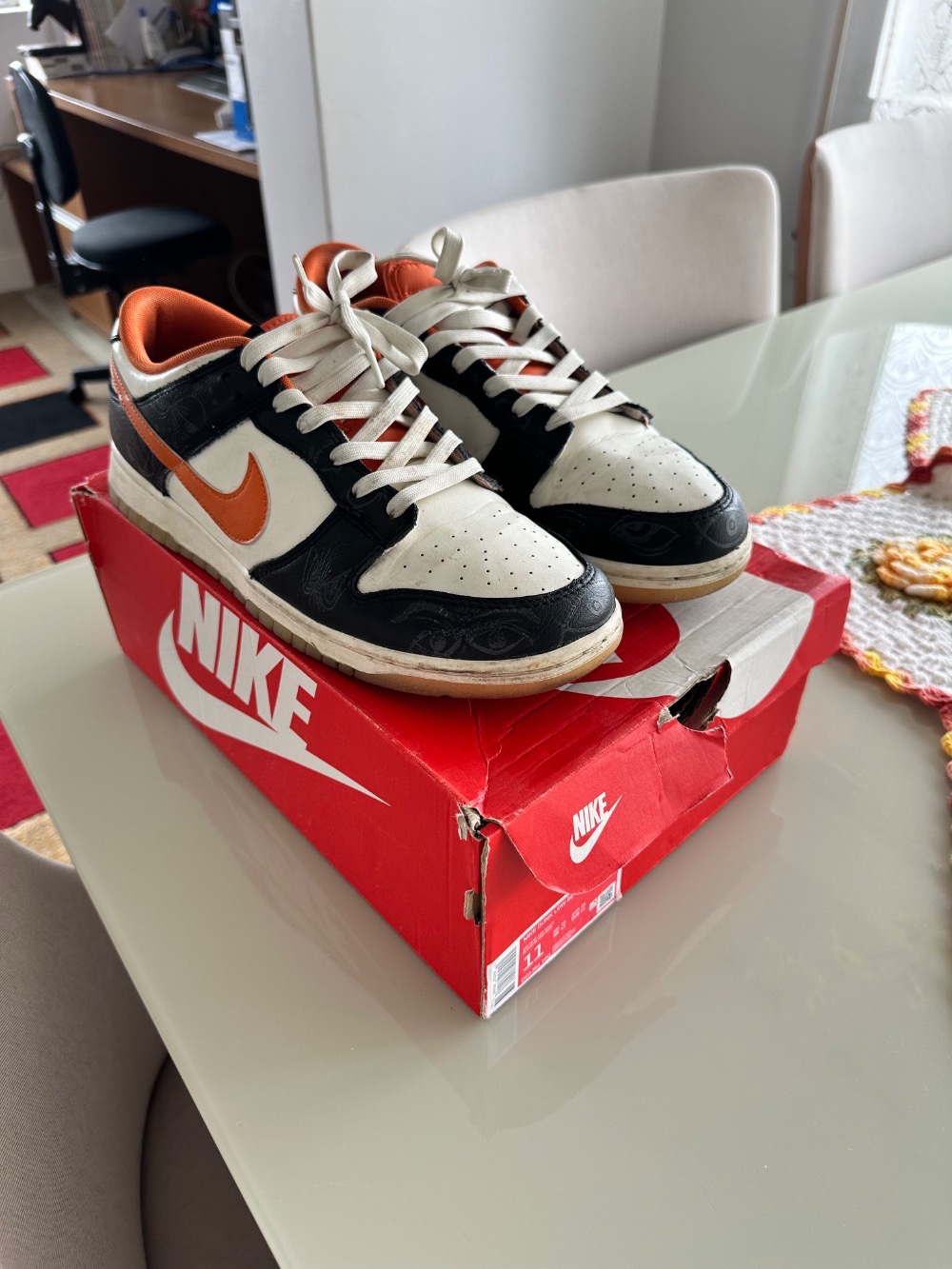Nike Dunk Low Halloween — 43, Usado