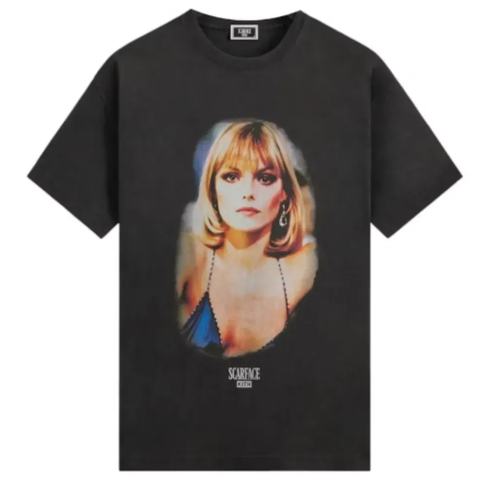 Scarface x Kith Camiseta Not Your Baby Vintage Tee Black - Droper