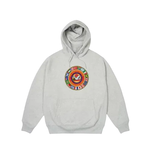Moletom Palace Nations Grey Marl