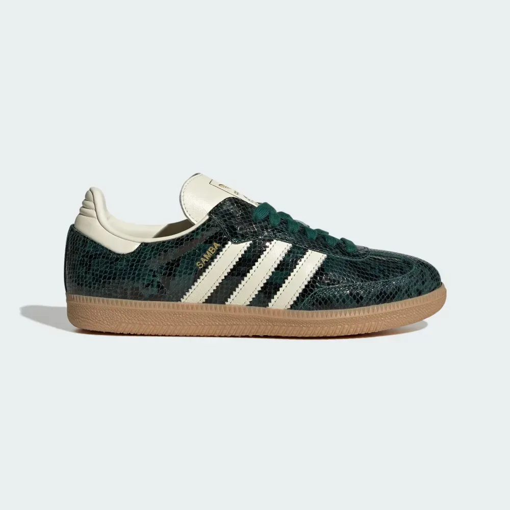 adidas Samba OG Snakeskin Collegiate Green foto 1