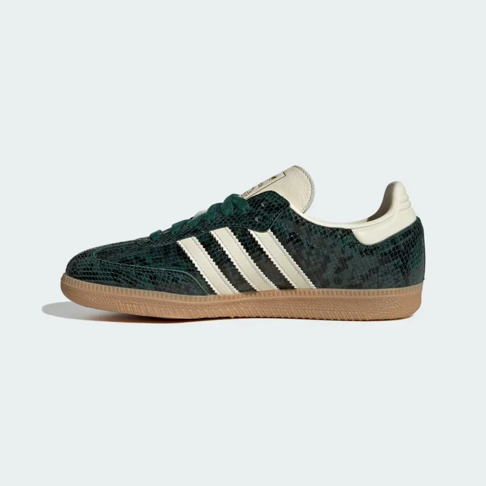 adidas Samba OG Snakeskin Collegiate Green - Droper